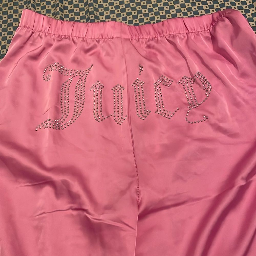 Juicy Coutoure silk pj pants